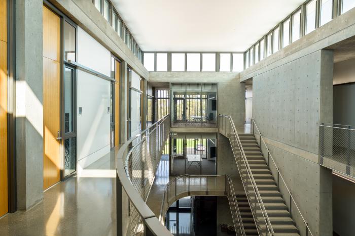 Henley Hall, third floor atrium