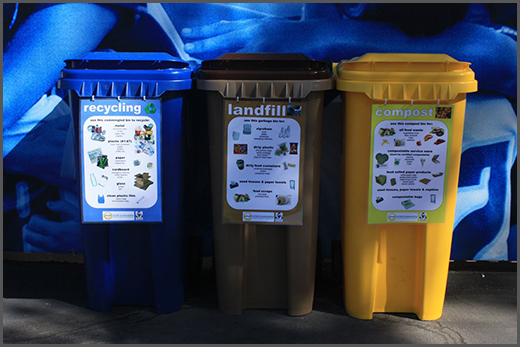 recycle bins